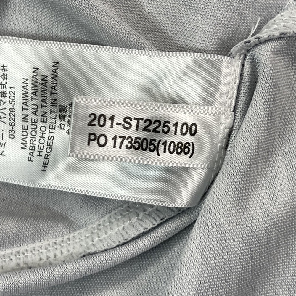 Tommy Bahama Mens Large IslandZone Borderline Hibiscus Polo Shirt Gray Floral - Picture 8 of 14